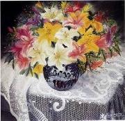 unknow artist Still life floral, all kinds of reality flowers oil painting  122 China oil painting reproduction